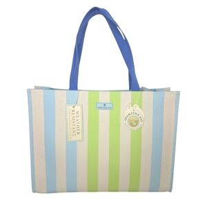 Spartina 449 Market Tote Overboard Stripe NEW